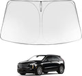 Proadsy Windshield Sun Shade for Cadillac XT4 2019-2025 2026 4-Layer Foldable Front Sunshade Protector Sun Visor Blocks UV Rays Keep Car Cooler