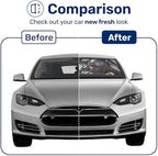 GENANY Windshield Sun Shade for Electric Vehicle (59x37 inches), Sun Shade Windshield, Shades for Front Windows, Sunshade for Car Windshield, Xmas Auto Gift, Car Decor