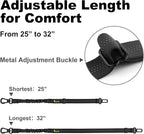 Plutus Pet Dog Seat Belt for Car, Adjustable Dog Car Harness with Carabiner Clip, Reflective Safety Dog Seatbelt Leash with Elastic Bungee, Black