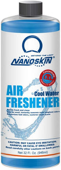 Nanoskin Concentrated Air Freshener – COOL WATER - Emits Fragrant Scent with Odor Eliminator into The Air to Freshen Interior | Adjustable Dilution up to 9:1 | For Automotive, Home, Office & More