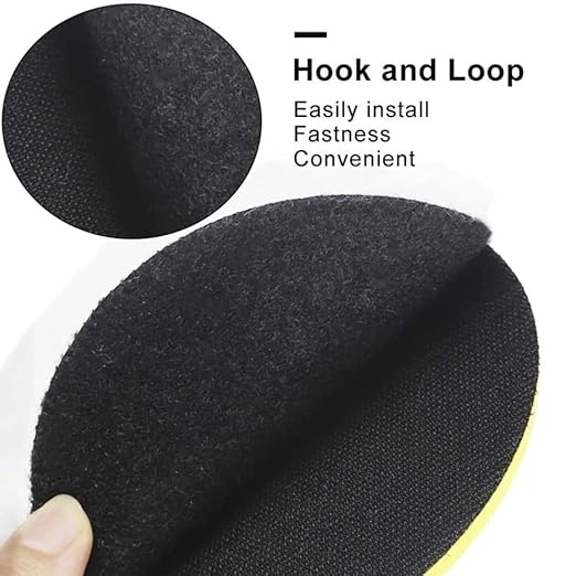 6Pcs 6 Inch Wool Polishing Buffing Pad Polishing Buffing Wheel for Drill Buffer Polisher Attachment with M14 Drill Adapter for Car Polishing and Waxing,Glass,Tire,Tile Polishing