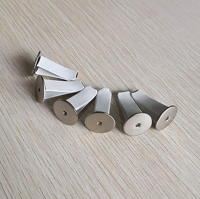 20 Pcs Metal Round Head Car Air Vent Clips Auto Freshener Clips Car Air Conditioner Car Outlet Perfume Clips White