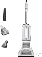 Shark | Upright Vacuum Cleaner | Navigator Lift-Away | Swivel Steering | HEPA Filter | Vacuum for Pet Hair | Crevice Tool & Dusting Brush Included | For Carpets & Hard Floors | White/Silver | NV356E
