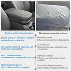 RAV4 Center Console Cover/Pad Fit 2019-2023 2024 2025,Faux Leather Toyota RAV4 Armrest mat,Posture Improving Support Cushion,Protector Console,Waterproof, Wear-Resistant,Flame-Retardant