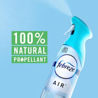 Febreze Air Mist Air Freshener Spray, Odor-Fighting Room Spray, Air Fresheners for Home and Bathroom and Kitchen, Aerosol Can, Linen & Sky Scent, 8.8oz (Pack of 2)