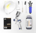 CERAKOTE® Glacier Black Coating Kit (C-7600 16 oz.) - Everything Needed to Spray Cerakote - Air Cure - Durable, High Temp Performance Ceramic Coating (1800°F Rating)