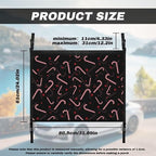 Candy Canes Car Roof Storage Bag Hanging Car Storage Bag Premium Car Seat Organizer Inner Car Accessories Compatible with Most Vehicles