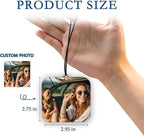 Custom Air Freshener for Car - Personalized Air Freshener for Car with Photo, Smell Air Fresheners with Picture for Hanging Ornaments (Unique Scented Gift)