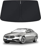 KUST Windshield Sun Shade for Mercedes-Benz S-Class 2015-2025 Window Accessories Shade Sun Visor Foldable Block UV Rays Keep Car Cooler