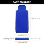 INFANZIA Premium Waterproof Seat Cover Towel Protector Neoprene Universal Fit, Upgraded 100% Washable & Removable Non-Slip Sweat Carseat Towel Covers, Perfect for Gym/Yoga/Workout（Royal Blue,1PCS
