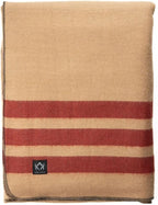 Arcturus Rainier Wool Blanket, Warm, Thick, Washable Wool Blanket for Home, Outdoors, Camping, Tailgates, Picnic, Hunting, Travel & Emergency Kits, Twin Size, 4.5 lb, Dry Falls