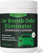 Car Bomb Odor Eliminator 4 oz – Odor Neutralizer for Home & Cars – Eliminates Smoke, Pet, and Food Odors – Treats Vehicle Interiors Up to 250 Cubic Feet
