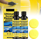 Car Scratch Removal Wax, 2026 New Scratch Remover for Vehicles, Car Paint Scratch Repair Kit for Deep Scratches, Universal Polishing Compound with Sponge (2pcs)
