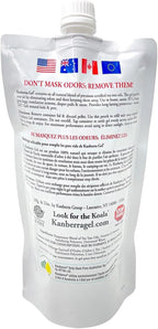 Kanberra Gel Refill Pouch 24oz - All-Natural Tea Tree Oil Odor Eliminator & Air Freshener for Home, Car, RV, Boat, Gym Bag | Eco-Friendly, Long-Lasting Formula, Safe for Pets and Family