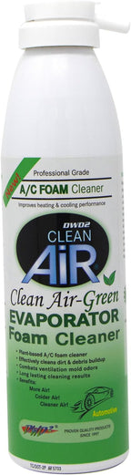 KEEP IT CLEAN Clean Air Green Eco-friendly Automotive Foaming AC Cleaner with Plant-Based Enzymes, Non-Toxic and Biodegradable Formula for Deep Cleaning and Odor Removal (8 oz.)