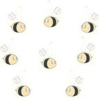 Generic A&D Hanging Air Freshener for Car, Home, Office, Bathroom | 8 Pack | Multiple Designs & Scents (Bikini Tree|Heart|Fish|Bee|Waterdrop|Sock|Golf Ball|Bikini Butterfly) (Bee (Lavender))