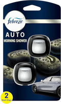 Generic Febreze Car Air Freshener Vent Clips - 2 Clips - 0.07 Fl Oz (Morning Shower)