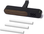 Luxury Car Air Freshener Vent Clip – Premium Wood & Metal Diffuser in Multiple Colors & Scent Kits – Reusable, Unisex for Men & Women (Deep Charcoal, Pure Neutral Trio)
