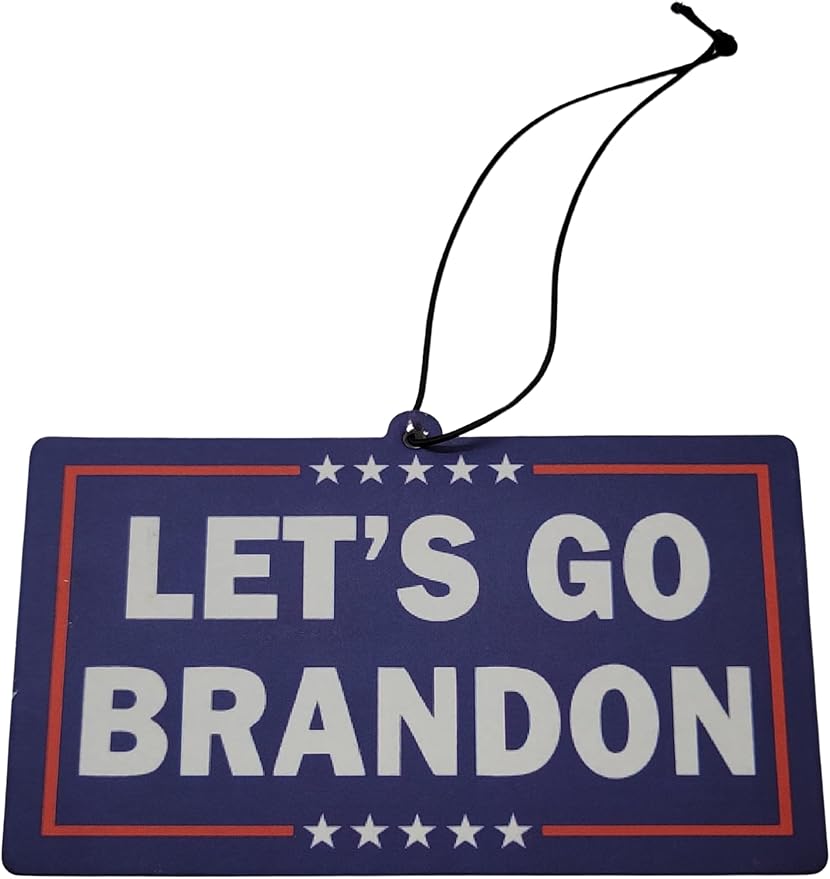 Let's Go Brandon Air Freshener LGB FJB Funny Anti Biden Political (1 Pack)