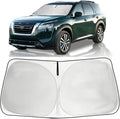 Windshield Sun Shade for 2022 2023 2024 2025 2026 Nissan Pathfinder, Foldable Front Window Sunshade, Sun Visor Block Out UV Rays & Heat, Keep Car Cool