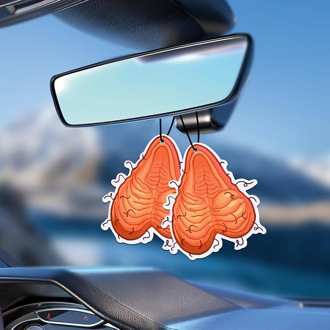 2PCS Car Air Fresheners Funny Car Present for Women Men Him Her Dad - Novelty Gift Car Interior Accessories Hanging Scents Anime Freshener Automotive Room Decor for Women Teen Girls Gift