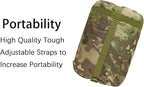 Poncho Liner Military Insulation Blanket Camo with Compression Carry Bag for Outdoors Hiking Jungle Hunting Gear