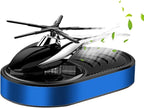 Solar Powered Helicopter Air Freshener For Car Long Lasting Fragrances Diffusers Ornament Car Decoration For Auto Dashboard Perfumes Decoration Stress Relieving Car Accessory Unique Car Perfumes