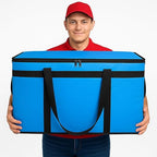 Bodaon Large 3-Pack Insulated Food Delivery Bag with hard bottom, Rideshare Delivery Bag, XXXL Pizza Cooler Bags, Thermal Cold/Hot Styrofoam Carrier for Travel/Shopping/Catering/Car