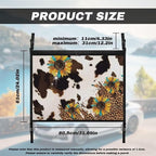 Sunflower Brown Spot Car Roof Storage Bag Car Roof Seat Organizer Multi-Purpose Car Bag Storage Box Organizer Pouch Pocket One Size Car Travel Accessories Suitable for Cars, SUVs
