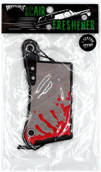 kreepsville 666 Hanging Horror Car Air Freshener Spooky Scent (Bloody Cleaver)