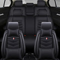 Car Seat Cover 7 Seats for Ford Explorer 2000-2025, Waterproof Durable Compatible Airbag, Premium Leather Seat Protector(7 Seats Luxury,Black)