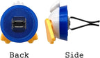 3D OM, Air Freshener Duck(blue) for car, Stylish Fun-3D Printing Plastic (eco PLA), Magnet and Clip Attach to various Objects(Car, Air-cleaner, Fridge, Microwave, Shelf) Solution is not included