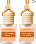 Car Air Freshener Diffuser Hanging, Cinnamon Sugar Fragrance Oil