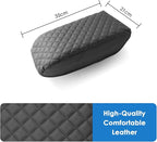 2023 2024 2025 2026 Accord Hybrid Center Console Cover for Honda Accord Hybrid (Sport,EX-L,Sport-L,Touring) /Accord (LX,SE,EX), Cushion Leather Armrest Cover 2025 Accord Accessories (Padded)