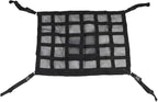 Large Capacity Car Ceiling Mesh Roof Storage Bag Breathable Luggage Net For SUVs Vans Trucks And Cars (70x50cm)