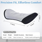 Lumbar Support Pillow for Office Chair - Lumbar Pillow for Car - Ergonomic Lumbar Support Pillow for Car Back Support Cushion
