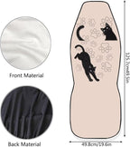 BIGCARJOB Cat Paws Car Seat Covers Set Universal Car Interior Seat Rugs 2 Pcs Auto Front Seat Protector Set for Women Car Accessories Set