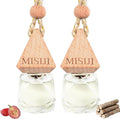 Hanging Car Air Freshener-Teakwood,Long Lasting Fragrance Car Scents,Car Decorations