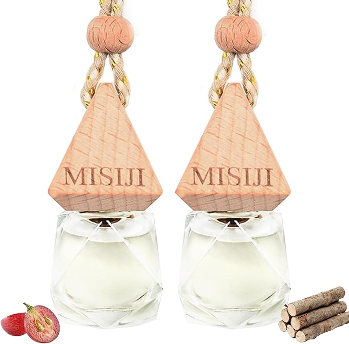 Hanging Car Air Freshener-Teakwood,Long Lasting Fragrance Car Scents,Car Decorations