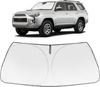 Proadsy 2026 Upgrade Front Windshield Sun Shade Foldable Sunshade Protector Custom Fit 2010-2025 4Runner 4-Runner SUV, SR5 Trail Limited Accessories