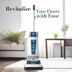 Koblenz Shampooer and Polisher Cleaning Machine, Floor Cleaner with 1100-rpm Motor, 5' Power Cord, 120-oz Tank, 2-Speed Settings, Scrubbing Brushes, Lambswool Pads, and Polishing Pads, P-820 B