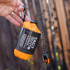 Survival Frog Tact Bivvy 2.0 Emergency Sleeping Bag with Stuff Sack, Carabiner & Survival Whistle – Compact, Lightweight, Waterproof, Reusable Thermal Bivy Sack Shelter Kit