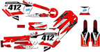 12eDRIVE Fly Racing Red Senge Graphics Kit Compatible with Stacyc