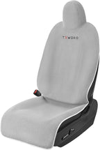 Premium Microfiber Towel Tesla Model Y Juniper/3 Seat Cover, Waterproof | Sweatproof | Machine Washable | Non-Slip, Seat Protector for Tesla Model 3/Y 2016-2026 Interior Accessories - (1Pack, Gray)
