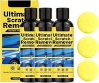 Car Scratch Removal Wax, 2026 New Scratch Remover for Vehicles, Car Paint Scratch Repair Kit for Deep Scratches, Universal Polishing Compound with Sponge (3pcs)