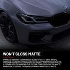 Dr. Beasley's-FK-12 Matte Film Coating Kit - Resists Fading and Yellowing, Hydrophobic for Easy Cleaning, Great for Matte Paint Protection Films, Wraps, Vinyl, and Decals, 3 fl. oz, 1 Pack
