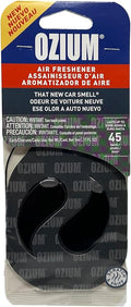 Ozium Paper Membrane Hanging Car Air Freshener - Automotive Air Fresheners and Odor Eliminator for Car (New Car, 1 Pack)