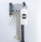 Pressure Washer Gun & Wand Holder - Foam Cannon & Nozzle Tip Holder for Car Pressure Washer Kit Storage Rack Wall Mount (Fit 1/4" Quick Connector)