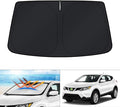 KUST Windshield Sun Shade for 2017-2024 Nissan Rogue Sport Accessories (Not for Rogue) Sunshade Foldable Sun Visor Protector Blocks UV Rays Keep Your Car Cooler