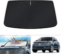 KUST Windshield Sun Shade for 2016 2017 2018 Lincoln MKX SUV & 2019 2020 2021 Lincoln Nautilus Accessories Sunshade Foldable Sun Visor Protector Blocks UV Rays Keep Your Car Cooler